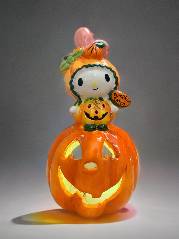 My Melody is a Pumpkin Patch Tea-light Holder-Only in Boutiques-Hello Kitty Blue Sky