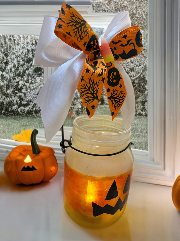 Halloween Lanterns-Handmade and Painted