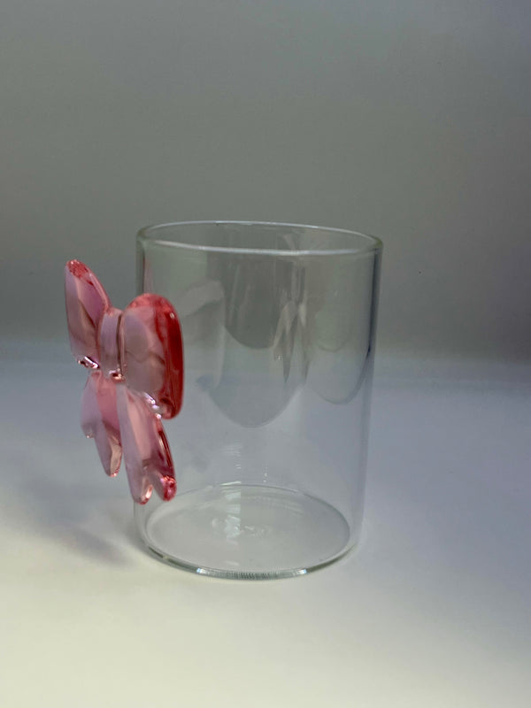 Coquette Bow Glass Drinkware