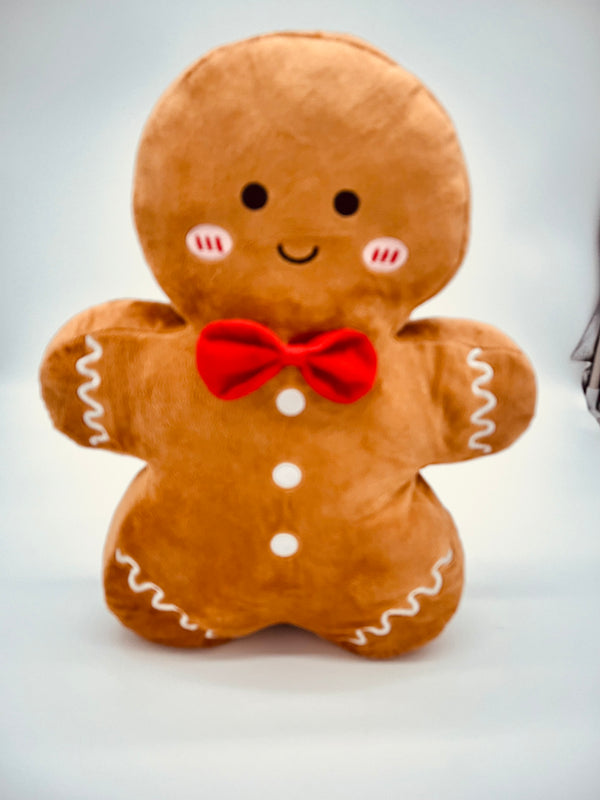Gingerbread Man Cookie Cutie Pillow