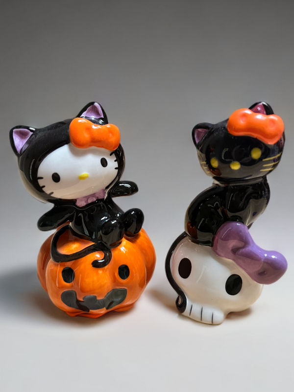 Halloween Hello Kitty Black Cat S&P Set