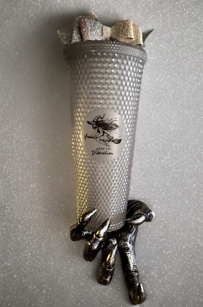 Witchy Raise the Vibration Glow in the Dark Diamond Tumbler Raisethevibrationaz Witchy Raise the Vibration Glow in the Dark Diamond Tumbler Raisethevibrationaz