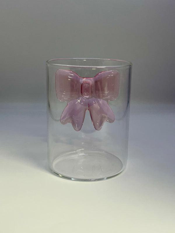 Coquette Bow Glass Drinkware