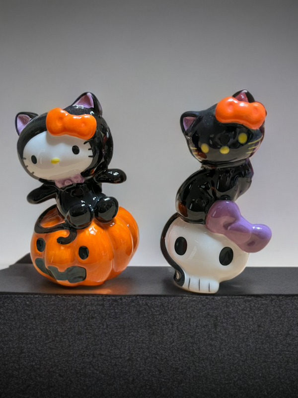 Halloween Hello Kitty Black Cat S&P Set