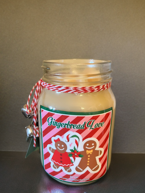 Handmade Holiday Scented Candles-16oz