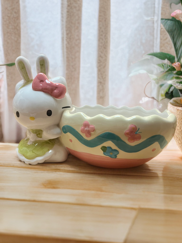 Hello Kitty Bunny Egg Candy Bowl