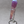 Natural Magenta Fluorite Scepter w Stand