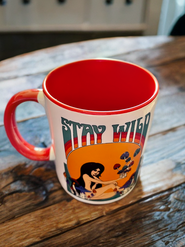 Stay Wild Red Mug