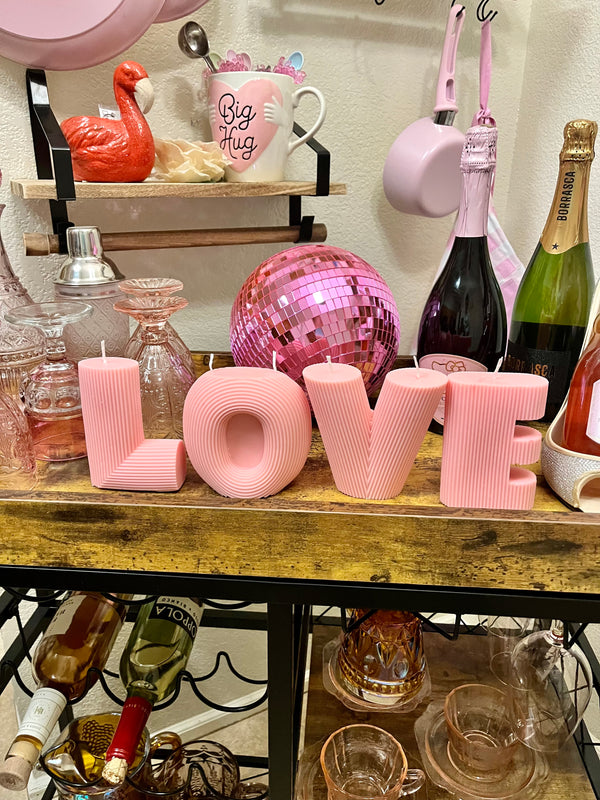 Romance Pillar Candles