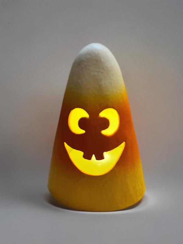 Silly Candy Corn Luminary