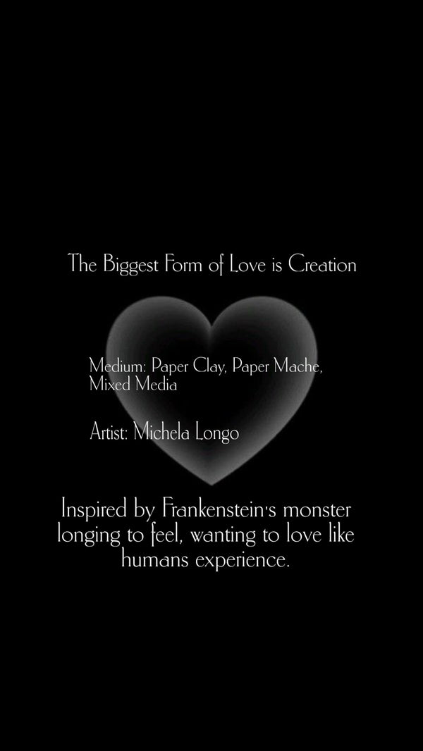 Frankenstein Monster Couple Paper Mache Halloween 2025