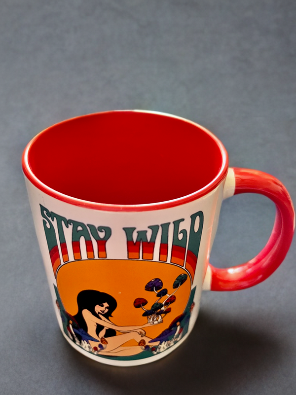 Stay Wild Red Mug