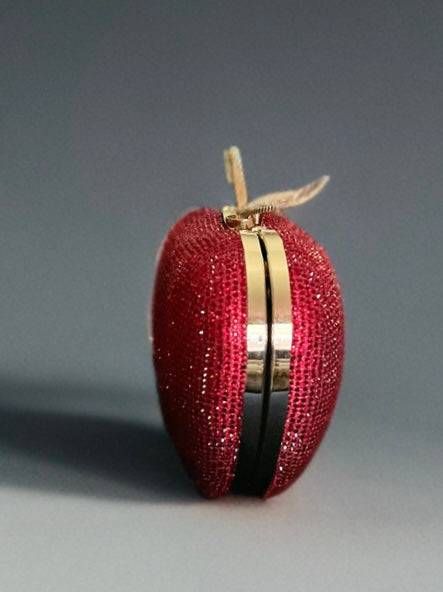 Rhinestone Handmade Bags-Grape and Apple