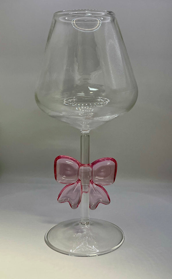 Coquette Bow Glass Drinkware