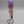 Natural Magenta Fluorite Scepter w Stand