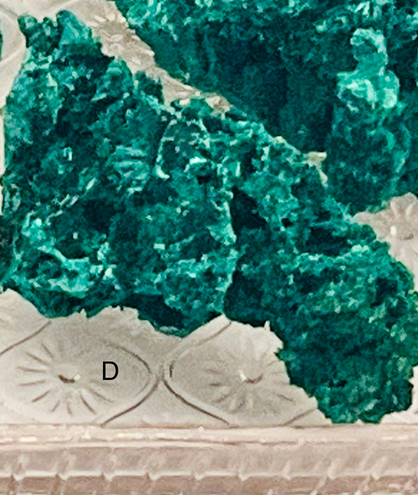 Natural Fibrous Malachite