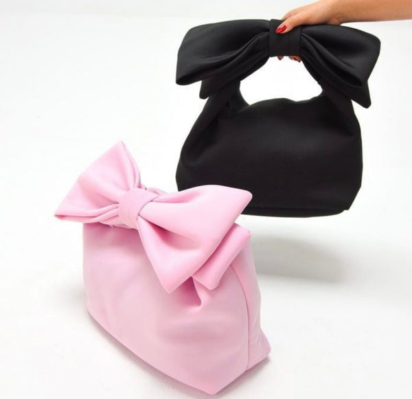 Dramatic Bow Handbag