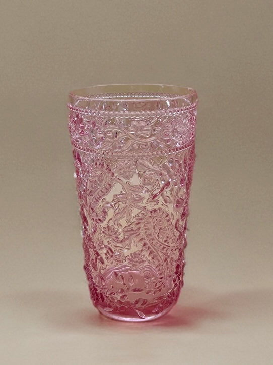 Paisley Acrylic Pitcher and Cups