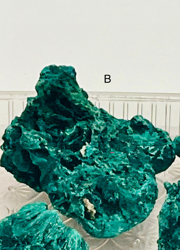 Natural Fibrous Malachite