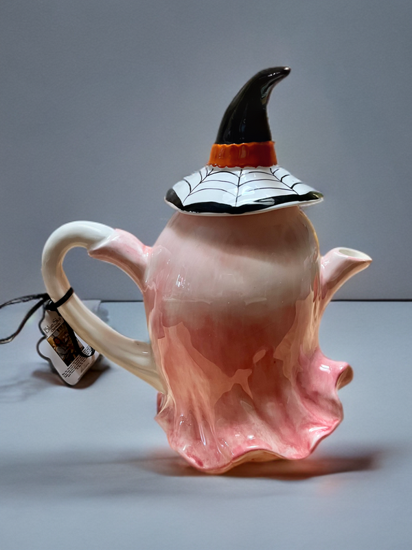 PINK GHOST TEAPOT