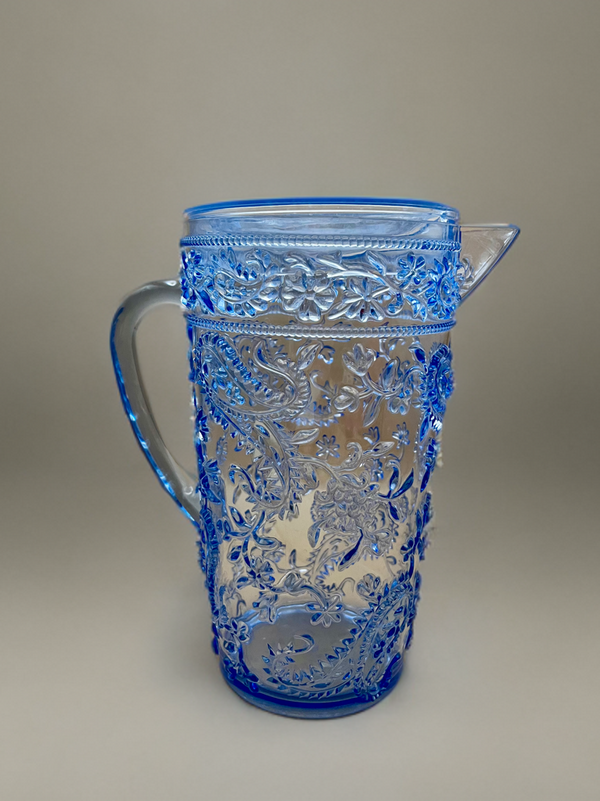 Paisley Acrylic Pitcher and Cups