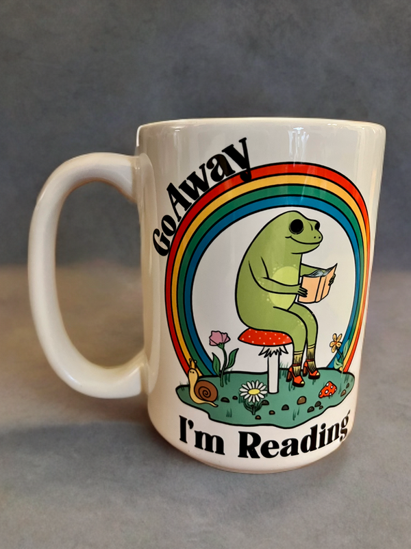 Mugs-Frog Go Away I’m Reading