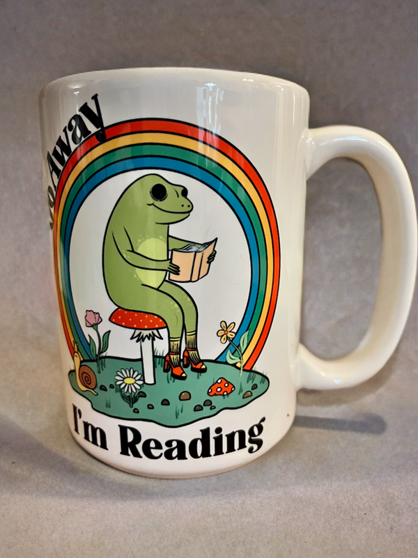 Mugs-Frog Go Away I’m Reading