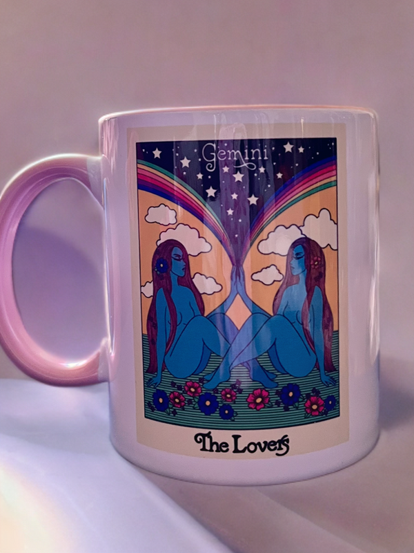 The Lovers x Gemini Tarot Mug