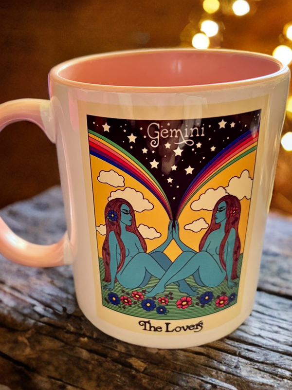 The Lovers x Gemini Tarot Mug