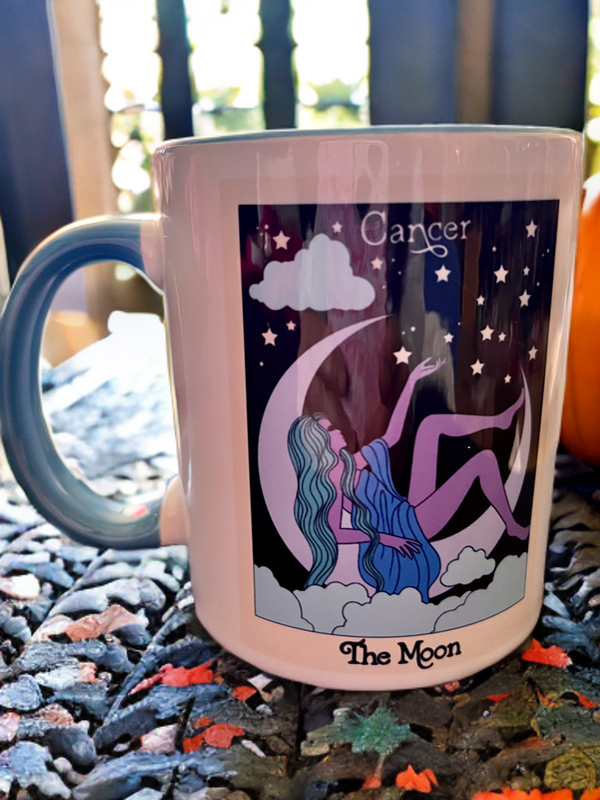 The Moon x Cancer Tarot Mug