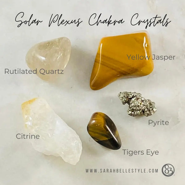 Healing Crystals- Solar Plexus Chakra