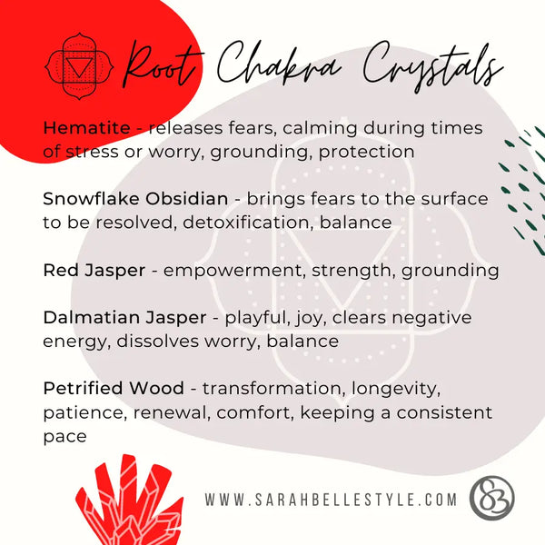 Healing Crystals - Root Chakra