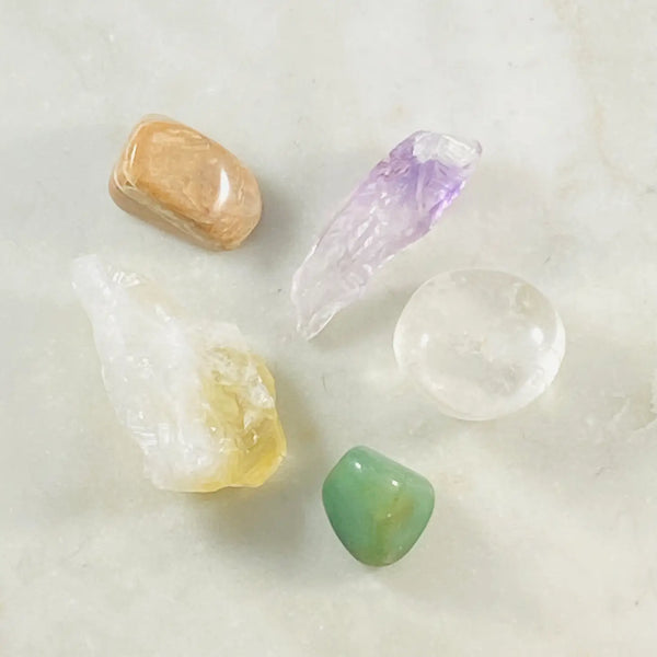 Healing Crystals - New Moon