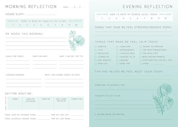 Journaling - Calm: A Day and Night Reflection Journal