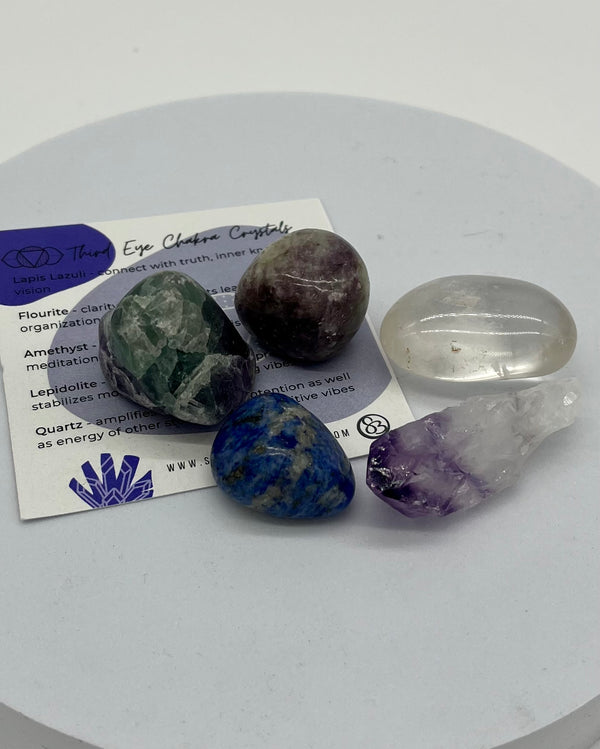 Healing Crystals - Third Eye Chakra