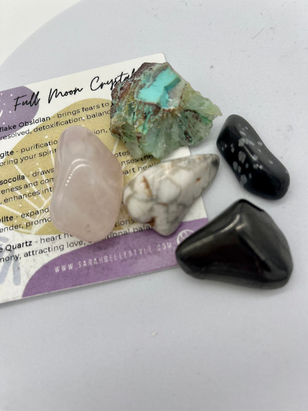 Healing Crystals- Full Moon