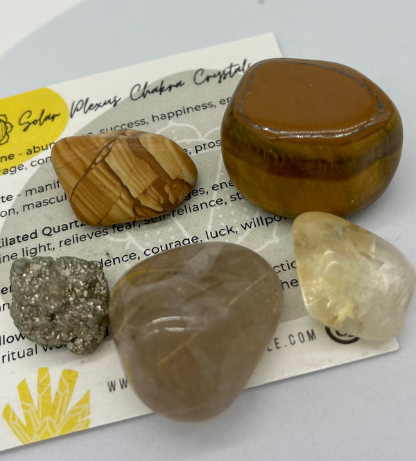 Healing Crystals- Solar Plexus Chakra