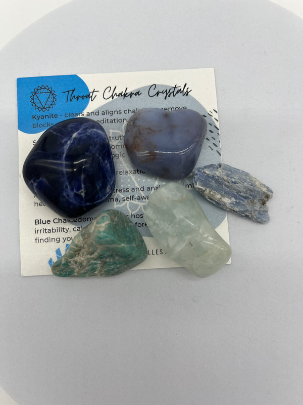 Healing Crystals - Throat Chakra