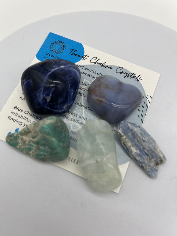 Healing Crystals - Throat Chakra