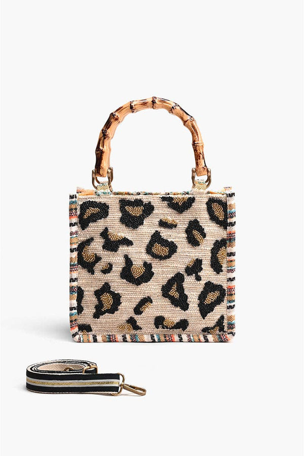 Luxe Leopard Handmade Handbag