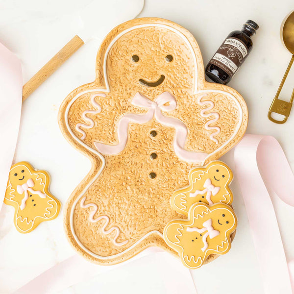 8 Oak Lane - Gingerbread Platter