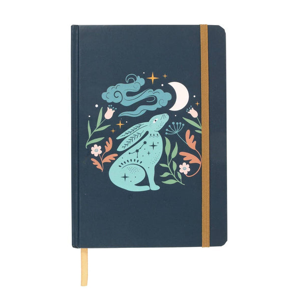 Mystical Midnight Hare Journal/Notebook