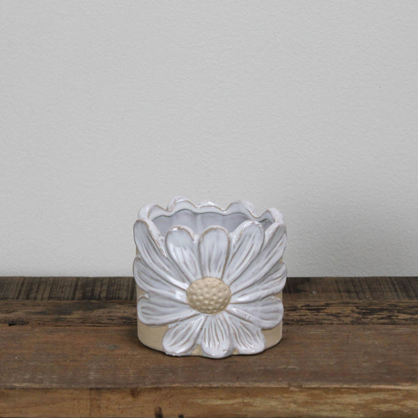 Daisy Cachepot, Ceramic