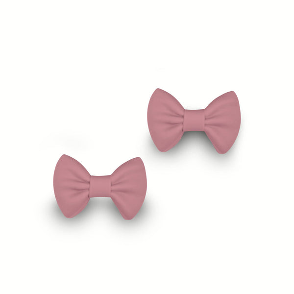 Bow Pot Holders 2pk - Vintage Pink