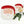 8 Oak Lane - Red Santa Platter