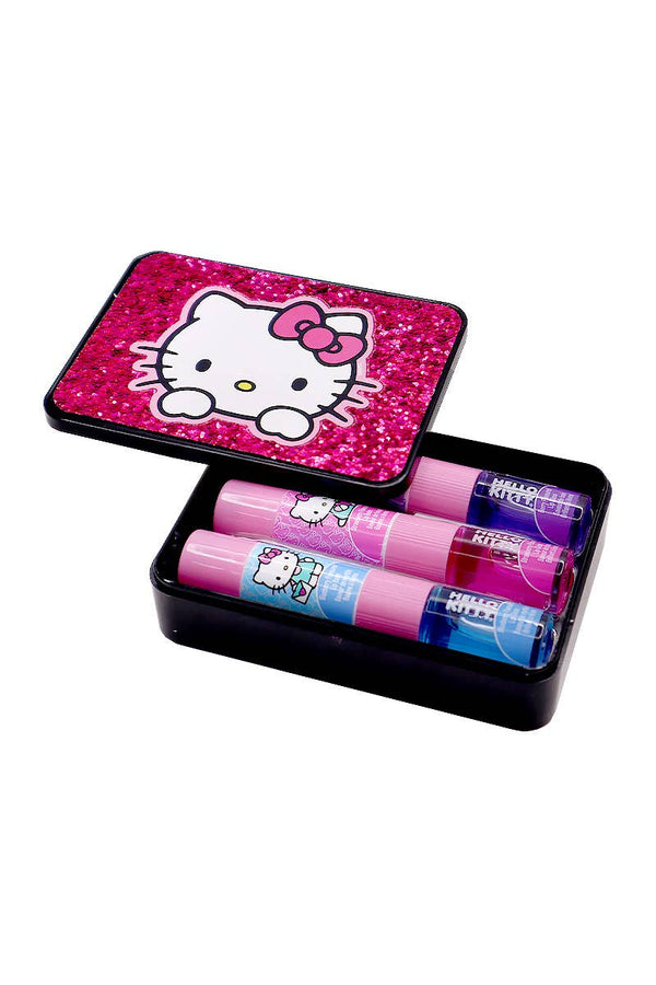 Hello Kitty Lip Balm & Gloss Set with Case