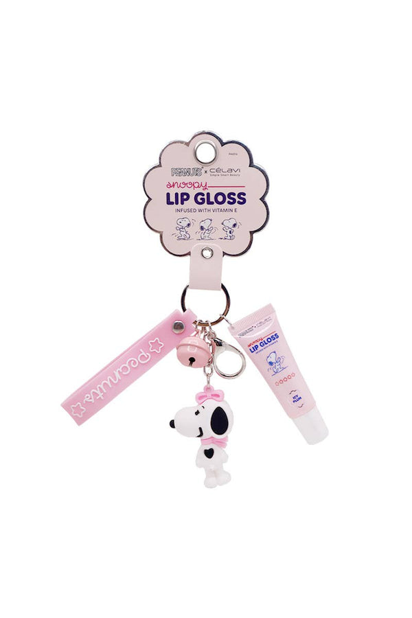 Peanuts Snoopy Lip Gloss & Keychain Charms