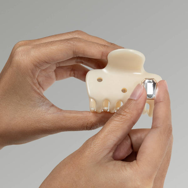 KITSCH - KitschPop™️ Cloud Clip 7pc Set Vintage - Pearlized Cream