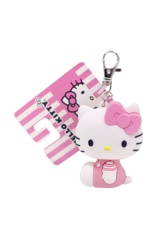 Hello Kitty 3D Keychain Charm With Clip
