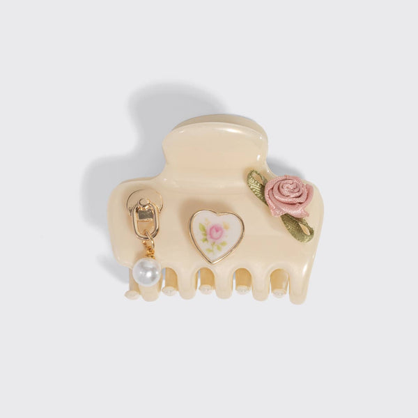 KITSCH - KitschPop™️ Cloud Clip 7pc Set Vintage - Pearlized Cream